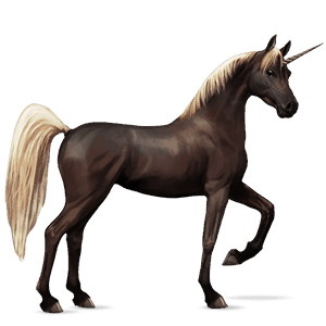 riding unicorn light gray