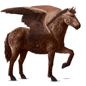 riding pegasus thoroughbred liver chestnut