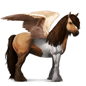 riding pegasus tennessee walker dun