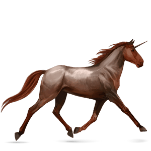 riding unicorn hanoverian mouse gray
