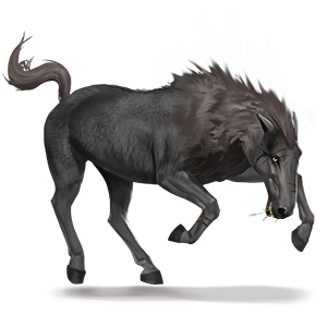 riding unicorn werehorse