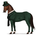 riding unicorn inspector lestrade coat