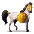 riding horse lusitano cremello