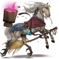 riding unicorn knabstrupper black leopard 