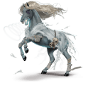 riding horse mustang few spots