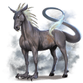 donkey unicorn standard donkey black
