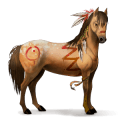 pegasus pony shetland flaxen chestnut 