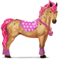 divine horse fairy cake