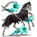 riding horse quarter horse dun