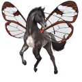 riding unicorn dapple gray