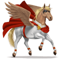 riding horse quarter horse cremello