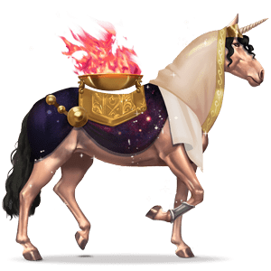 divine horse hestia